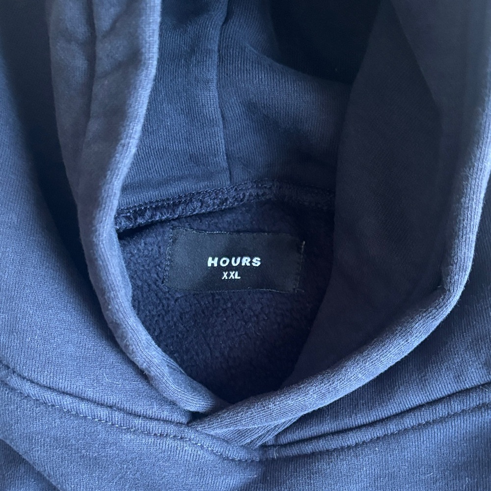 Hours Men's Navy Hoodie